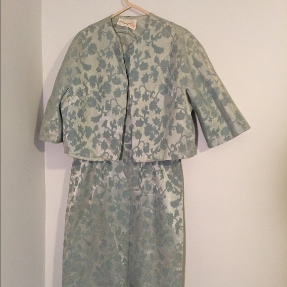 Vintage 1960s Carol Craig dress w matching jacket - Picture 2 of 6